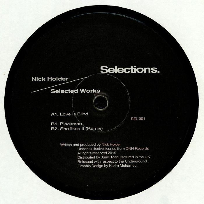 NICK HOLDER / ニック・ホルダー / SELECTED WORKS