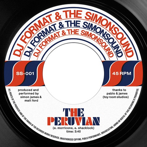 DJ Format & The Simonsound / The Peruvian B/W Holy Thursday 7"