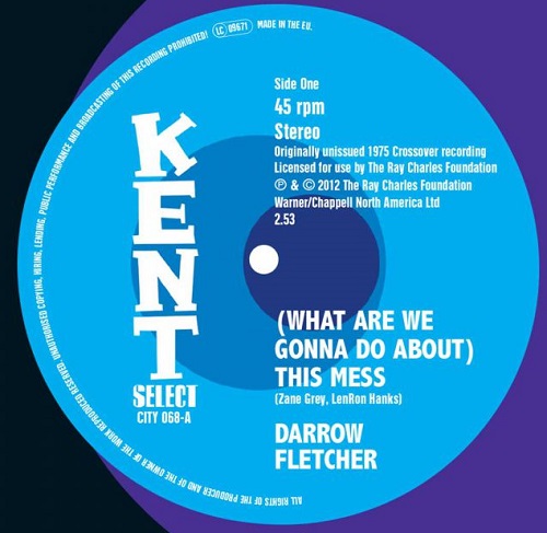 DARROW FLETCHER / ダロウ・フレッチャー / (WHAT ARE WE GONNA DO ABOUT)THIS MESS / HONEY CAN I(7")