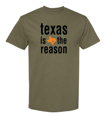 身幅57cm90s Texas is the reason Tシャツ