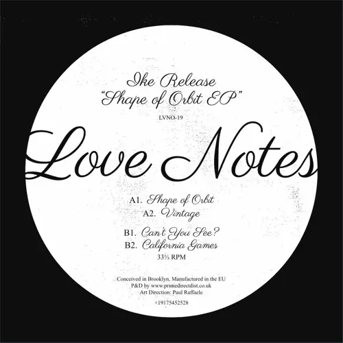 IKE RELEASE / SHAPE OF ORBIT