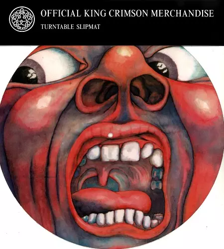 TURNTABLE SLIPMAT/KING CRIMSON/キング・クリムゾン｜PROGRESSIVE