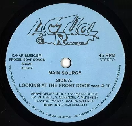 MAIN SOURCE / LOOKING AT THE FRONT DOOR 7"