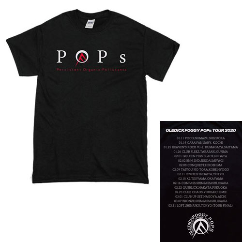 OLEDICKFOGGY / POPS TOUR Tシャツ黒M