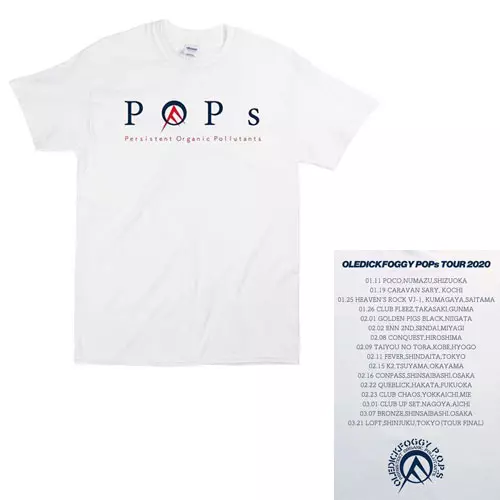 OLEDICKFOGGY / POPS TOUR Tシャツ白M