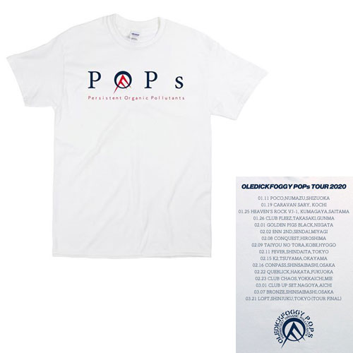OLEDICKFOGGY / POPS TOUR Tシャツ白XL