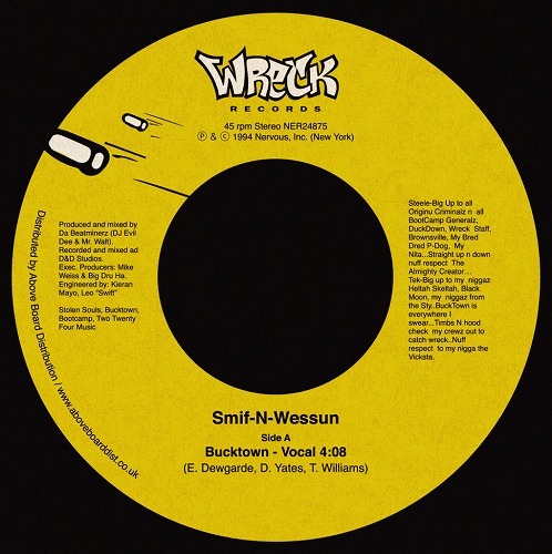 SMIF-N-WESSUN / スミフン・ウェッスン / BUCKTOWN 7"