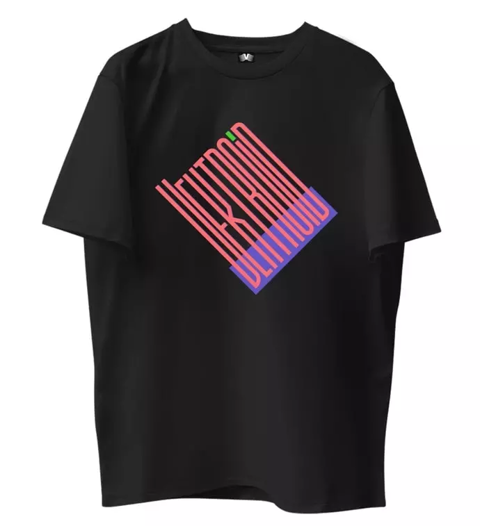 CHRONOS & VERMILION / VEKTROID TEE BLACK SIZE:M