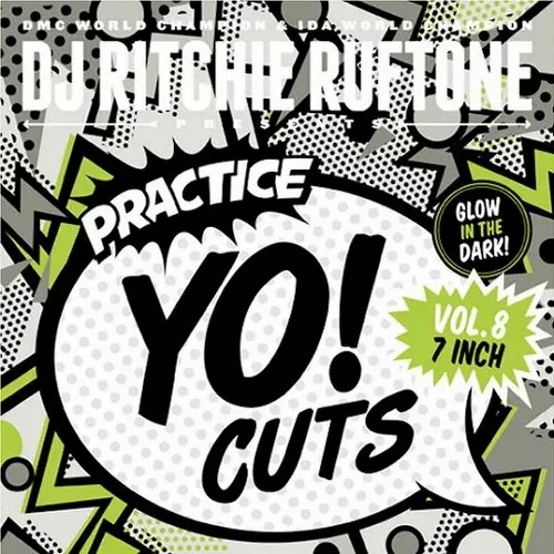 DJ RITCHIE RUFTONE / PRACTICE YO! CUTS VOL. 8 (7inch) (TRANSPARENT VINYL)