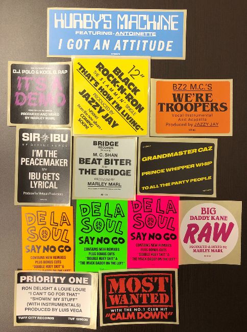 DIGGERS WITH GRATITUDE / DON'T BELIEVE THE HYPE STICKERS PACK 3