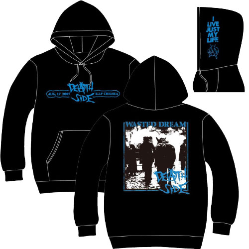 DEATH SIDE / WASTED DREAM PULLOVER HOODIE/XXXL