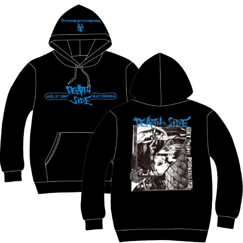 DEATH SIDE / BET ON THE POSSIBILITY PULLOVER HOODIE/M