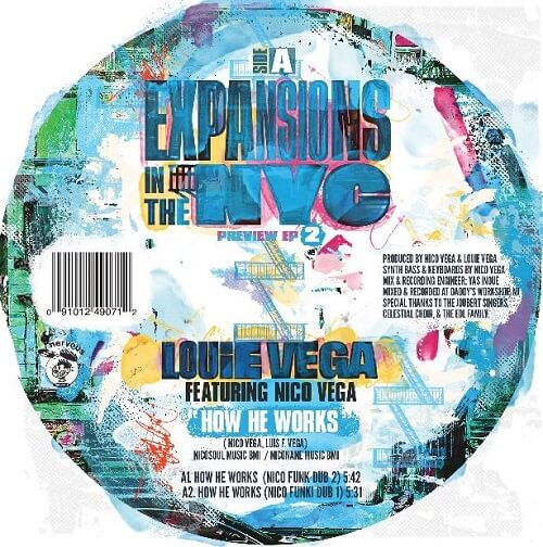 LOUIE VEGA / ルイ・ヴェガ / EXPANSIONS IN THE NYC - PREVIEW EP 2