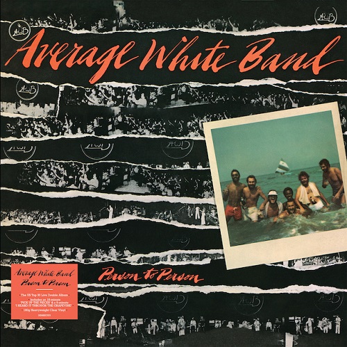 AVERAGE WHITE BAND / アヴェレイジ・ホワイト・バンド / PERSON TO PERSON(LTD.CLEAR VINYL)