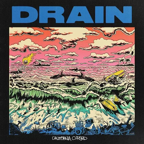 DRAIN (PUNK) / CALIFORNIA CURSED (LP)