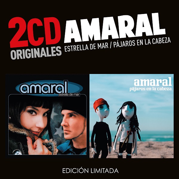 AMARAL / アマラル / ESTRELLA DE MAR / PAJAROS EN LA CABEZA