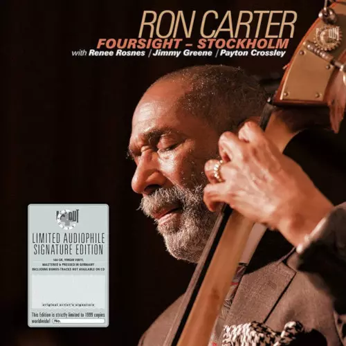 パンフレット 直筆サイン付★ニューヨークジャズ ロンカーター&ヘレンメリル★ Foursight - Stockholm (LP/180g)/RON CARTER/ロン・カーター/直筆