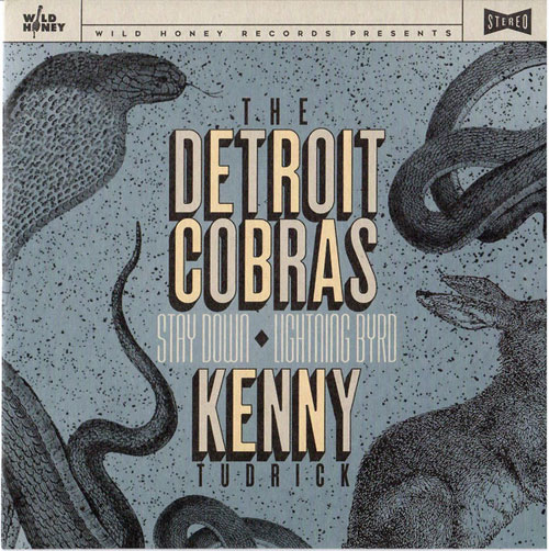 DETROIT COBRAS & KENNY TUDRICK / STAY DOWN (7")