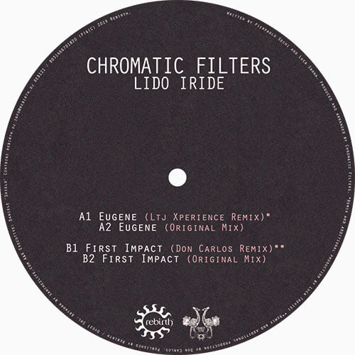 CHROMATIC FILTERS  / LIDO IRIDE EP