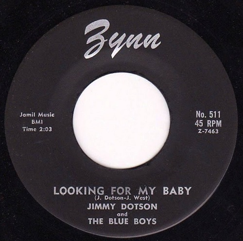 JIMMY DOTSON / LOOKING FOR MY BABY / I WANA KNOW(7")