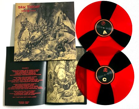 SAW THROAT / INDESTROY (EXTENDED) (2LP/DIE HARD EDITION)