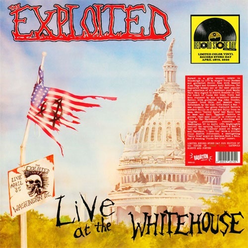 EXPLOITED / LIVE AT THE WHITEHOUSE (LP/GREEN VINYL)