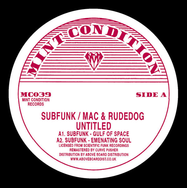 SUBFUNK / MAC & RUDEDOG / UNTITLED