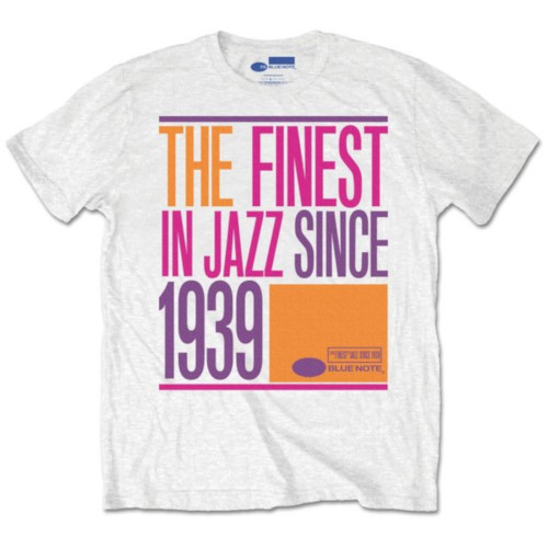 BLUE NOTE T-SHIRTS / Blue Note Finest Jazz Men T Shirt(WHITE/XL)
