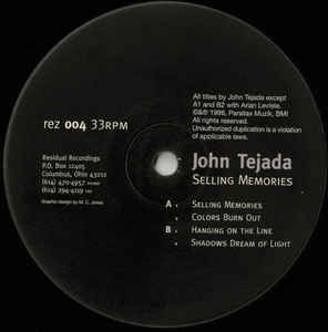 JOHN TEJADA / ジョン・テハダ / SELLING MEMORIES