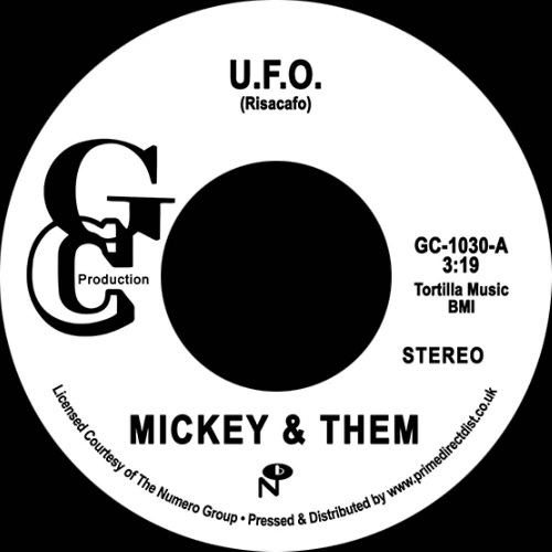 MICKEY & THEM / U.F.O. / HEY, BROTHER MAN(7")