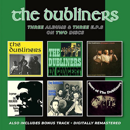 DUBLINERS / ダブリナーズ / THE DUNLINERS/IN CONCERT/FINNEGAN WAKES PLUSIN PERSON/MAINLY BARNEY/MORE OF THE DUBLINERS'E.P.S PLUS BONUS TRACK - 2020 DIGITAL REMASTER