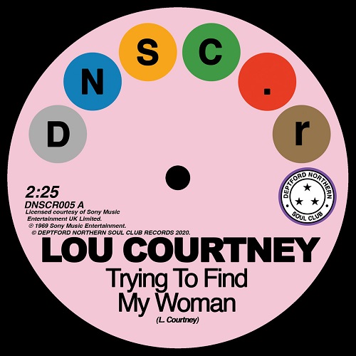 LOU COURTNEY / LEE DORSEY / TRYING TO FIND MY WOMAN / GIVE IT UP(7")