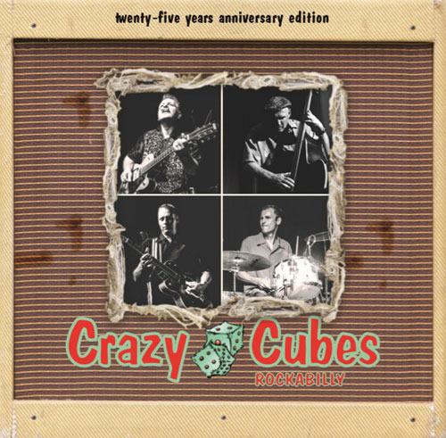 CRAZY CUBES / ROCKABILLY 25 YEARS (LP/COLOR VINYL)