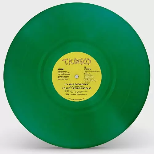 KC & THE SUNSHINE BAND / KC&ザ・サンシャイン・バンド / I'M YOUR BOOGIE MAN (TODD TERJE EDIT) GREEN VINYL