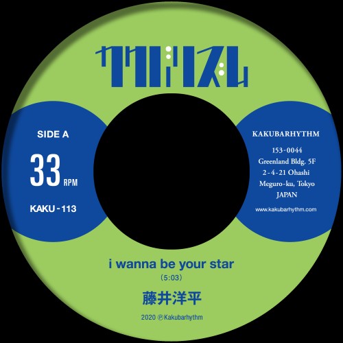 YOHEI FUJII / 藤井洋平 / i wanna be your star / 意味不明な論理・方程式