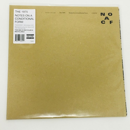 THE 1975 / NOTES ON A CONDITIONAL FORM (CRYSTAL CLEAR VINYL) 