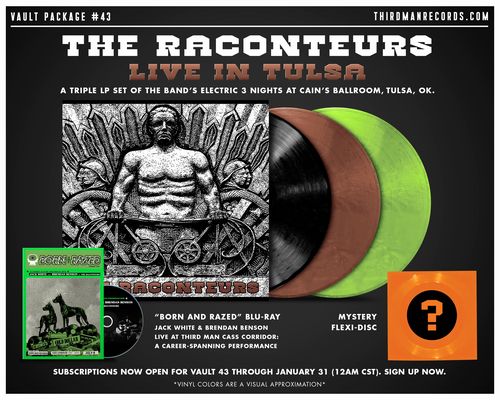 RACONTEURS / ラカンターズ / LIVE IN TULSA (3LP+BLU-RAY+FLEXI-DISC)