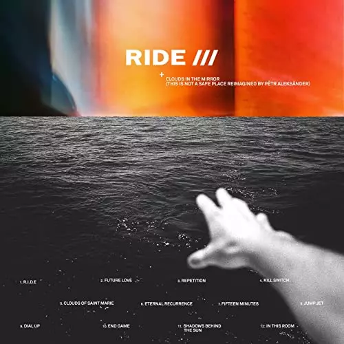 RIDE / ライド / CLOUDS IN THE MIRROR (THIS IS NOT A SAFE PLACE REIMAGINED BY PETR ALEKSANDER) (CLEAR VINYL)