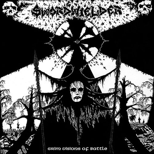 SWORDWIELDER / GRIM VISIONS OF BATTLE (LP)