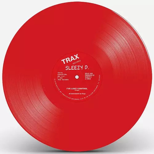 SLEEZY D. / I'VE LOST CONTROL (RED VINYL REPRESS)