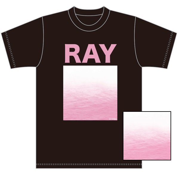 RAY(インディーズ) / PinkTシャツ付きセットブラックMサイズ