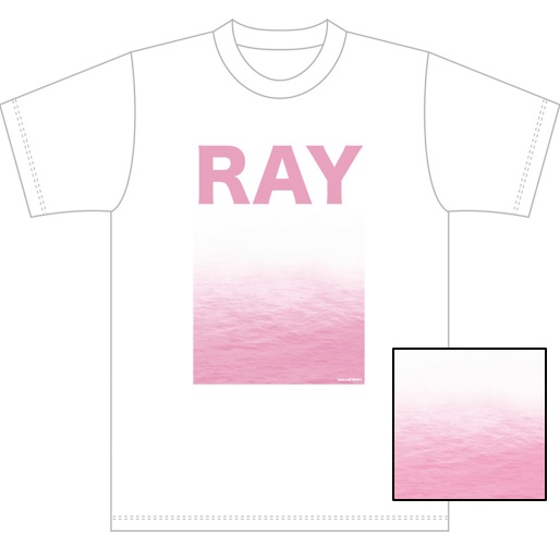 RAY(インディーズ) / PinkTシャツ付きセットホワイトMサイズ 