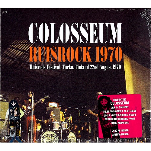 COLOSSEUM (JAZZ/PROG: UK) / コロシアム / LIVE AT RUISROCK FESTIVAL,TURKU, FINLAND 1970 - REMASTER