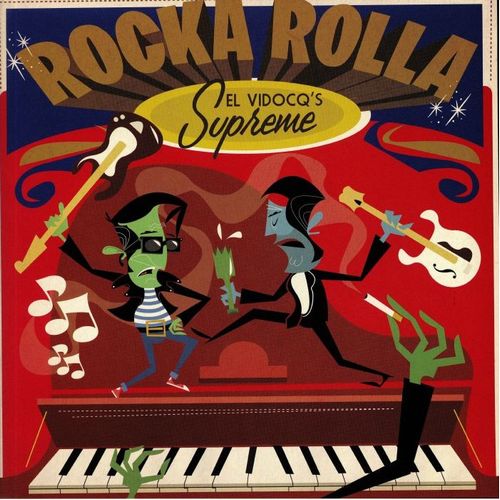 V.A. (ROCK'N'ROLL/ROCKABILLY) / ROCKA ROLLA : EL VIDOCQ'S SUPREME (LP+CD)