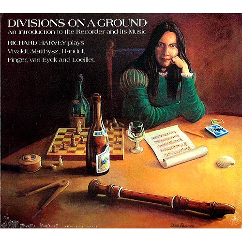 RICHARD HARVEY / リチャード・ハーヴェイ / DIVISIONS ON A GROUND:  AN INTRODUCTION TO THE RECORDER AND ITS MUSIC