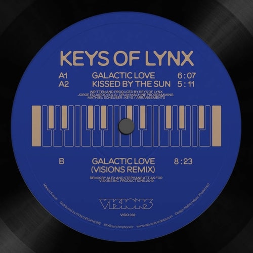 KEYS OF LYNX / GALACTIC LOVE KISSED BY THE SUN VISIONS REMIX