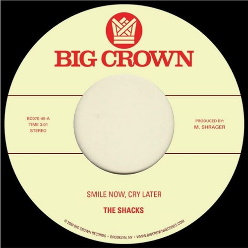 SHACKS / BRAINSTORY / SMILE NOW, CRY LATER / RUNAWAY(7")