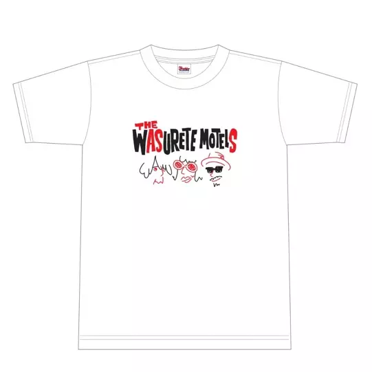 忘れてモーテルズ / 忘れてモーテルズ 白Tシャツ XL