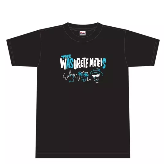 忘れてモーテルズ / 忘れてモーテルズ 黒Tシャツ L