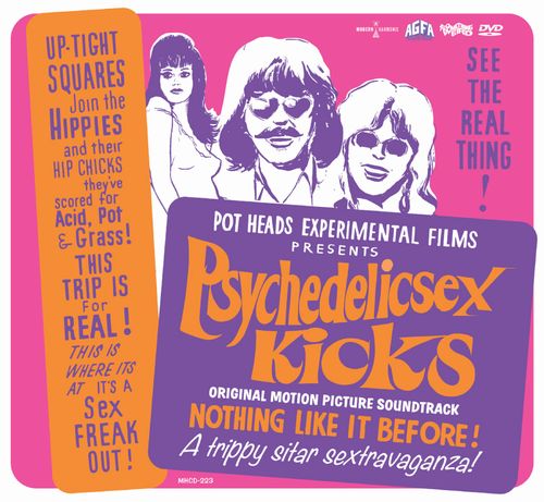 OST / PSYCHEDELIC SEX KICKS - ORIGINAL MOTION PICTURE SOUNDTRACK (CD+DVD)
